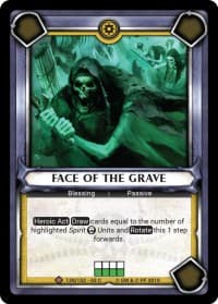 Face of the Grave (Unclaimed) - Wave 3 - Savagery - Warhammer Age of Sigmar Champions TCG card