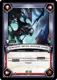 Morghast Archai Honour Guard (Claimed) - Wave 3 - Savagery - Warhammer Age of Sigmar Champions TCG card
