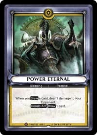 Power Eternal (Unclaimed) - Wave 3 - Savagery - Warhammer Age of Sigmar Champions TCG card