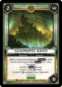 Gloomspite Haven (Claimed) - Wave 3 - Savagery - Warhammer Age of Sigmar Champions TCG card