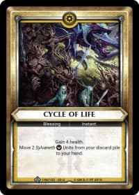 Cycle of Life (Claimed) - Wave 3 - Savagery - Warhammer Age of Sigmar Champions TCG card