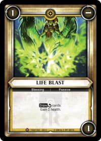 Life Blast (Unclaimed) - Wave 3 - Savagery - Warhammer Age of Sigmar Champions TCG card