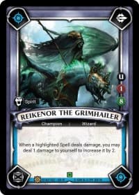 Reikenor the Grimhailer (Unclaimed) - Wave 3 - Savagery - Warhammer Age of Sigmar Champions TCG card