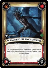 Wracking Branch Nymph (Claimed) - Wave 3 - Savagery - Warhammer Age of Sigmar Champions TCG card