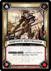 Kurnoth Huntmaster (Unclaimed) - Wave 3 - Savagery - Warhammer Age of Sigmar Champions TCG card