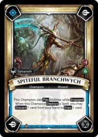Spiteful Branchwych (Claimed) - Wave 3 - Savagery - Warhammer Age of Sigmar Champions TCG card