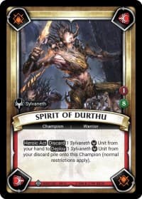 Spirit of Durthu (Unclaimed) - Wave 3 - Savagery - Warhammer Age of Sigmar Champions TCG card