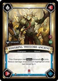 Towering Treelord Ancient (Claimed) - Wave 3 - Savagery - Warhammer Age of Sigmar Champions TCG card