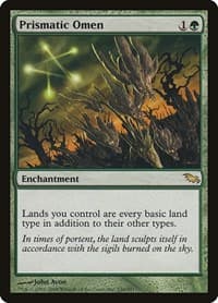 Prismatic Omen - Shadowmoor - Magic: The Gathering card
