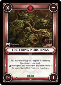 FesteringcNurglings (37c) (Unclaimed) - Wave 3 - Savagery - Warhammer Age of Sigmar Champions TCG card