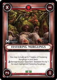 FesteringfNurglings (37f) (Claimed) - Wave 3 - Savagery - Warhammer Age of Sigmar Champions TCG card
