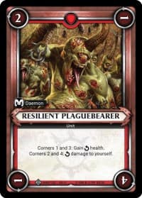 Resilient Plaguebearer (Claimed) - Wave 3 - Savagery - Warhammer Age of Sigmar Champions TCG card
