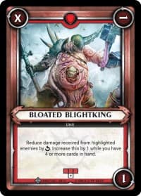 Bloated Blightking (Unclaimed) - Wave 3 - Savagery - Warhammer Age of Sigmar Champions TCG card