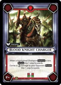 Blood Knight Charger (Claimed) - Wave 3 - Savagery - Warhammer Age of Sigmar Champions TCG card