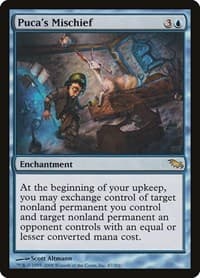 Puca's Mischief - Shadowmoor - Magic: The Gathering card