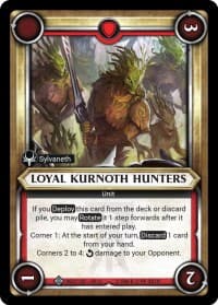 Loyal Kurnoth Hunters (Claimed) - Wave 3 - Savagery - Warhammer Age of Sigmar Champions TCG card