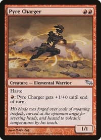 Pyre Charger - Shadowmoor - Magic: The Gathering card