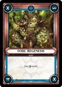 Foul Regenesis (Unclaimed) - Wave 3 - Savagery - Warhammer Age of Sigmar Champions TCG card