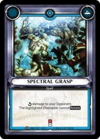 Spectral Grasp (Unclaimed) - Wave 3 - Savagery - Warhammer Age of Sigmar Champions TCG card
