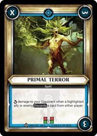 Primal Terror (Unclaimed) - Wave 3 - Savagery - Warhammer Age of Sigmar Champions TCG card