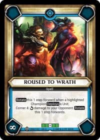 Roused to Wrath (Claimed) - Wave 3 - Savagery - Warhammer Age of Sigmar Champions TCG card