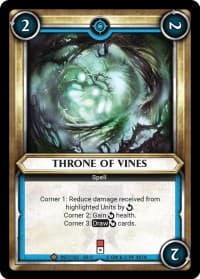 Throne of Vines (Unclaimed) - Wave 3 - Savagery - Warhammer Age of Sigmar Champions TCG card