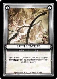 Battle Tactics (Unclaimed) - Wave 3 - Savagery - Warhammer Age of Sigmar Champions TCG card