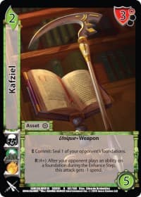 Kafziel - SoulCalibur VI - UniVersus card
