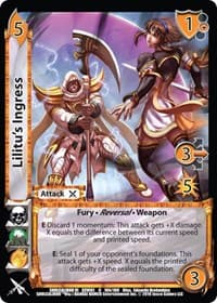 Lilitu's Ingress - SoulCalibur VI - UniVersus card