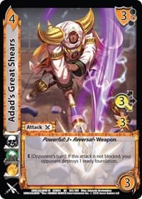 Adad's Great Shears - SoulCalibur VI - UniVersus card