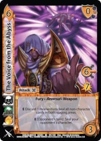 The Voice from the Abyss - SoulCalibur VI - UniVersus card