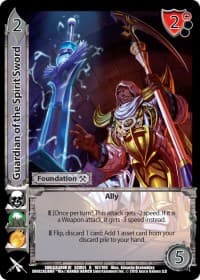 Guardian of the Spirit Sword - SoulCalibur VI - UniVersus card
