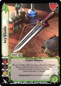 Ivy Blade - SoulCalibur VI - UniVersus card