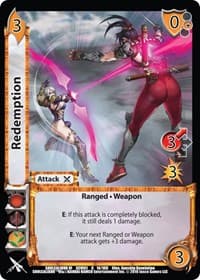 Redemption - SoulCalibur VI - UniVersus card