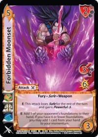 Forbidden Moonset - SoulCalibur VI - UniVersus card