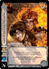Last of the Sheng Su - SoulCalibur VI - UniVersus card