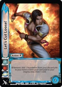 Let's Cut Loose! - SoulCalibur VI - UniVersus card