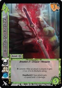 Arondight Replica - SoulCalibur VI - UniVersus card