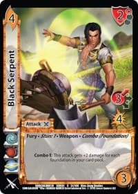 Black Serpent - SoulCalibur VI - UniVersus card