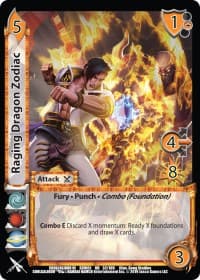 Raging Dragon Zodiac - SoulCalibur VI - UniVersus card