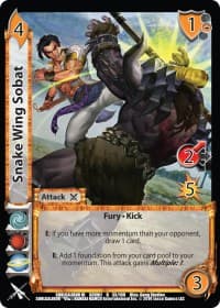 Snake Wing Sobat - SoulCalibur VI - UniVersus card