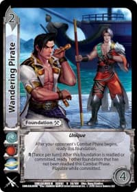 Wandering Pirate - SoulCalibur VI - UniVersus card