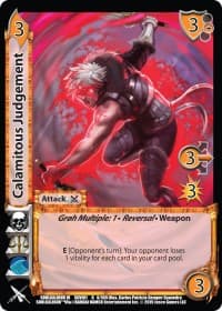 Calamitous Judgement - SoulCalibur VI - UniVersus card