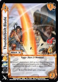 Thunderbolt Blade - SoulCalibur VI - UniVersus card