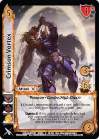 Crimson Vortex - SoulCalibur VI - UniVersus card