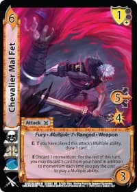 Chevalier Mal Fet - SoulCalibur VI - UniVersus card