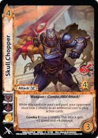 Skull Chopper - SoulCalibur VI - UniVersus card