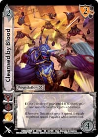 Cleansed By Blood - SoulCalibur VI - UniVersus card
