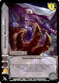 Demon Mutation - SoulCalibur VI - UniVersus card