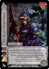 The Azure Nightmare - SoulCalibur VI - UniVersus card